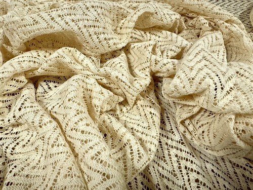 Crochet lace fabric - lace,