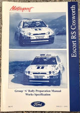 Rare Genuine Ford Escort RS