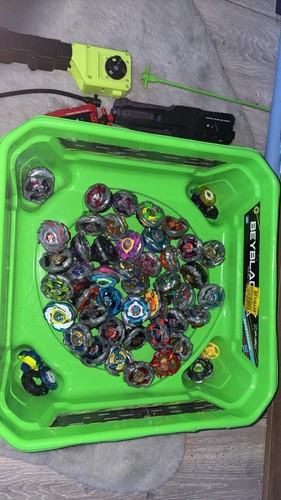 Entire beyblade collection - beyblade,