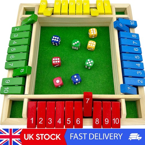 Shut the box for players - shut,