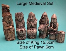 LATEX CHESS SET  MOULDS LARGE