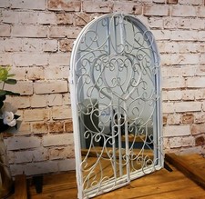 Rustic Metal Arched Wall
