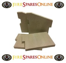 Full Set Fire Bricks Compatible with Esse 200 XK Stove, Pre 2017