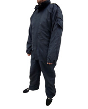 Goretex British Police black overalls coveralls fire resistant suit waterproof C
