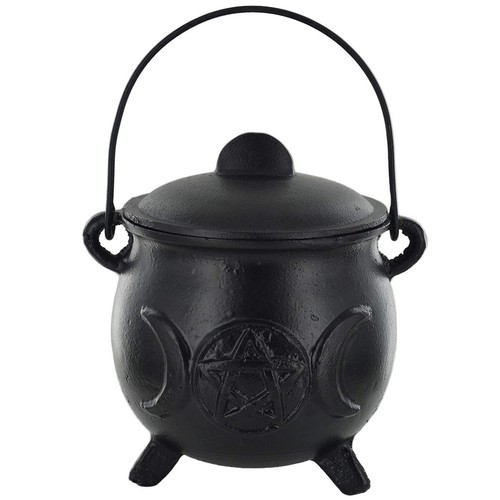 Extra large cast iron cauldron - iron,
