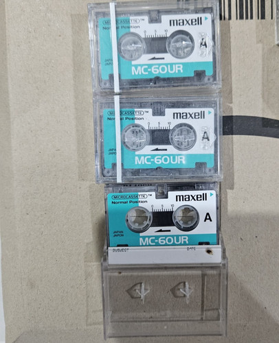 Maxell 60ur microcassette - maxell, mc-60ur