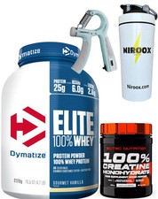 Dymatize 100% Elite Whey 2170g Protein Protein Muscle Building + Creatine 300gr