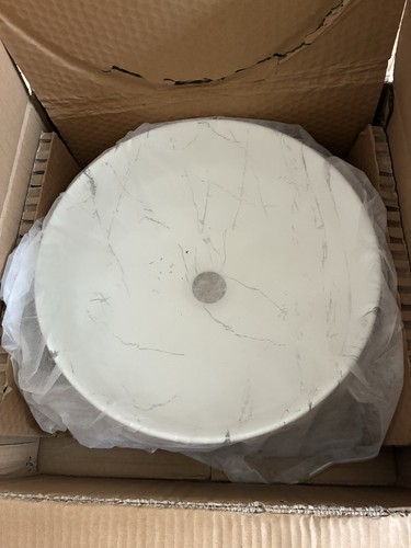 Lorano 390mm round white - 390mm,