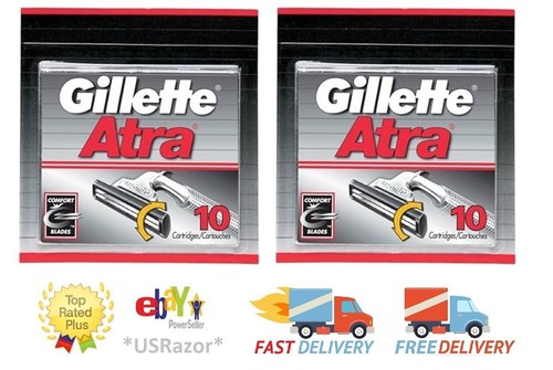 Gillette atra razor blades - gillette,