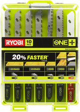 Ryobi RAK10JSBWM Jigsaw Blade Set (10 Piece)