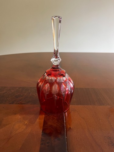 Red hand held glass - red, hand-held
