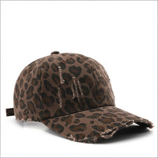 Vintage Leopard Print Baseball
