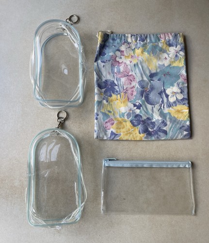 Vintage travel cosmetic bag - travel,