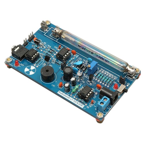 Assembled diy geiger counter - assembled,