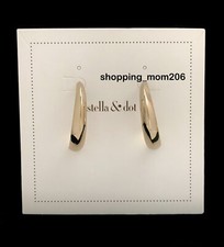 Stella & Dot Gold Tone Dome