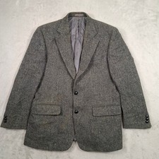Harris Tweed Wool Jacket Mens