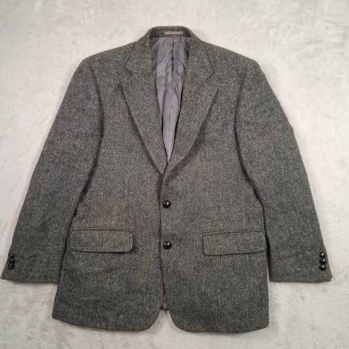 Harris tweed wool jacket mens - tweed,