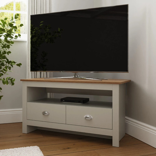 Grey corner stand drawer - 2,