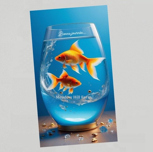 Fridge magnet goldfish classic - fridge,
