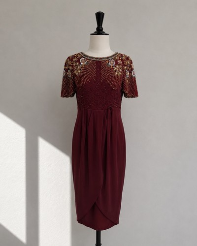 Virgos lounge burgundy sequin - virgos,