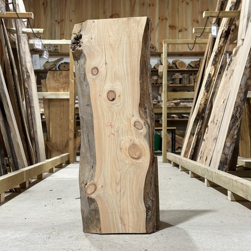 Macrocarpa plank board waney - macrocarpa,
