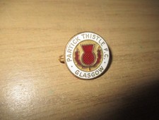 Vintage partick thistle  fc  football badge,  coffer issue