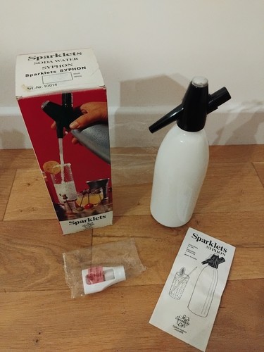 Vintage sparklets soda - sparklets, syphon