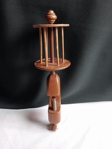 Antique wooden sewing - antique, clamp