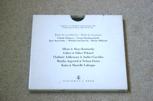 Steinway sons limited - sons,