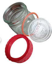 Vintage Kilner Jars 1L , 1970s Ravenhead Kilner Jars