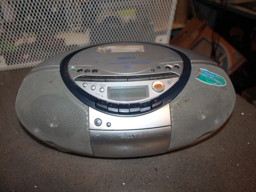 Sony cfd s35cp stereo boombox - sony, cfd-s35cp