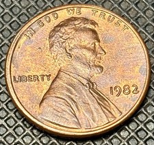 1982 Lincoln Cent Lg/date
