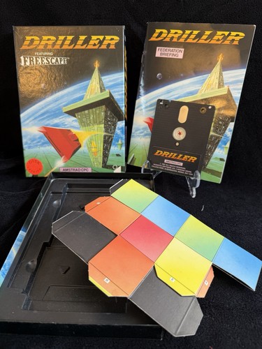 Driller amstrad cpc disc - amstrad, 3"