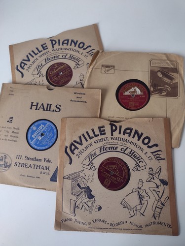 Collection vinyl 1940s - x4,