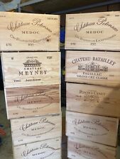 Set of 3 - Wooden Wine Box