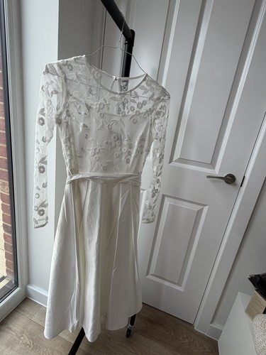 Coast embroidered bodice satin - coast,
