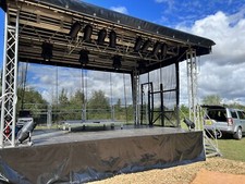 OUTDOOR TRAILER STAGE FOR HIRE