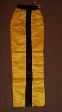 New yellow black kickboxing karate tae kwon do TKD trousers pants bottoms XL
