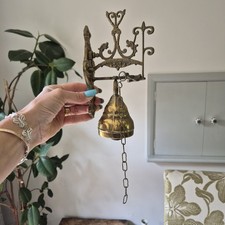 Vintage Small Brass Wall