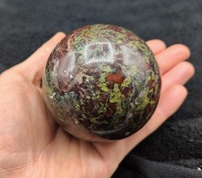 Dragon Blood Stone Sphere Red