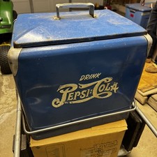 Vintage 1950's PEPSI Blue