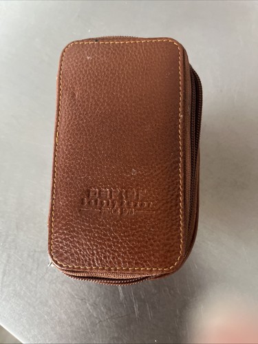 Parker leather zippered travel - zippered,