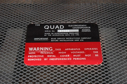 Quad speakers - quad, 57