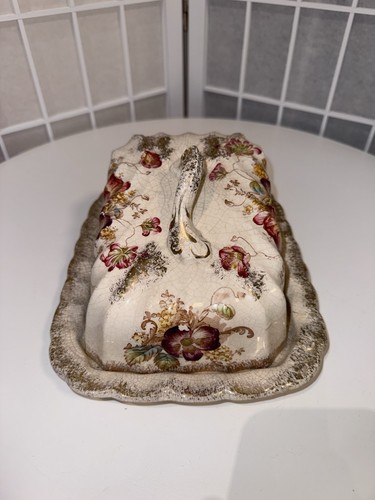 Antique victorian era butter - era,