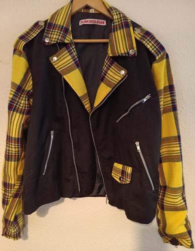 Punk hooligan biker - hooligan,