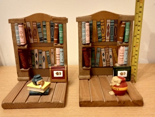 Library nook book end wooden - book,
