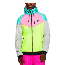Nike Sportswear Heritage Windrunner Jacket NeonPink Teal,  Sz M, Unisex