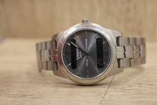 Mens Tissot Titanium ANA-DIGI Alarm Chronograph Watch J390/490 New Batt 77"