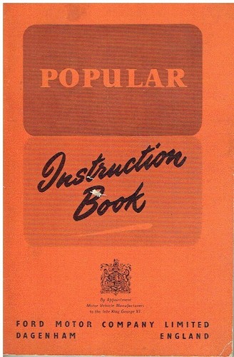 Ford 103e popular saloon 1953 - 103e, 1953-