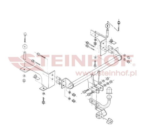 Steinhof towbar for vauxhall - steinhof,